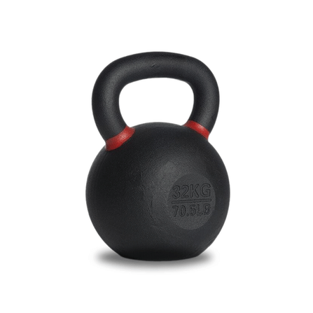 เคตเทิลเบล HOMEFITTOOLS น้ำหนัก 32 KG สีดำด้าน_1